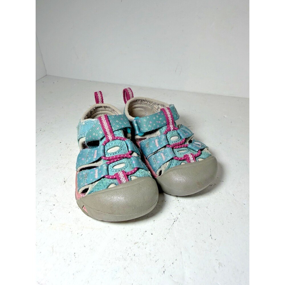 Keen Newport H2 Sandals Toddler Size 5 Blue Pink Youth Girls Kids Utility Hiking